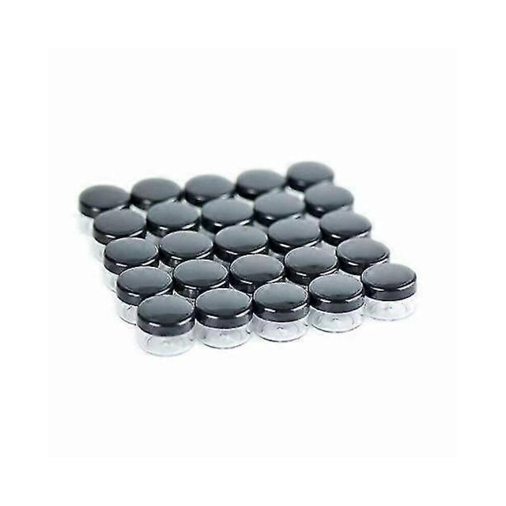 50 Pcs 5 Grams Cosmetic Empty Sample Small Containers Jar Makeup Lip Balm 5ml