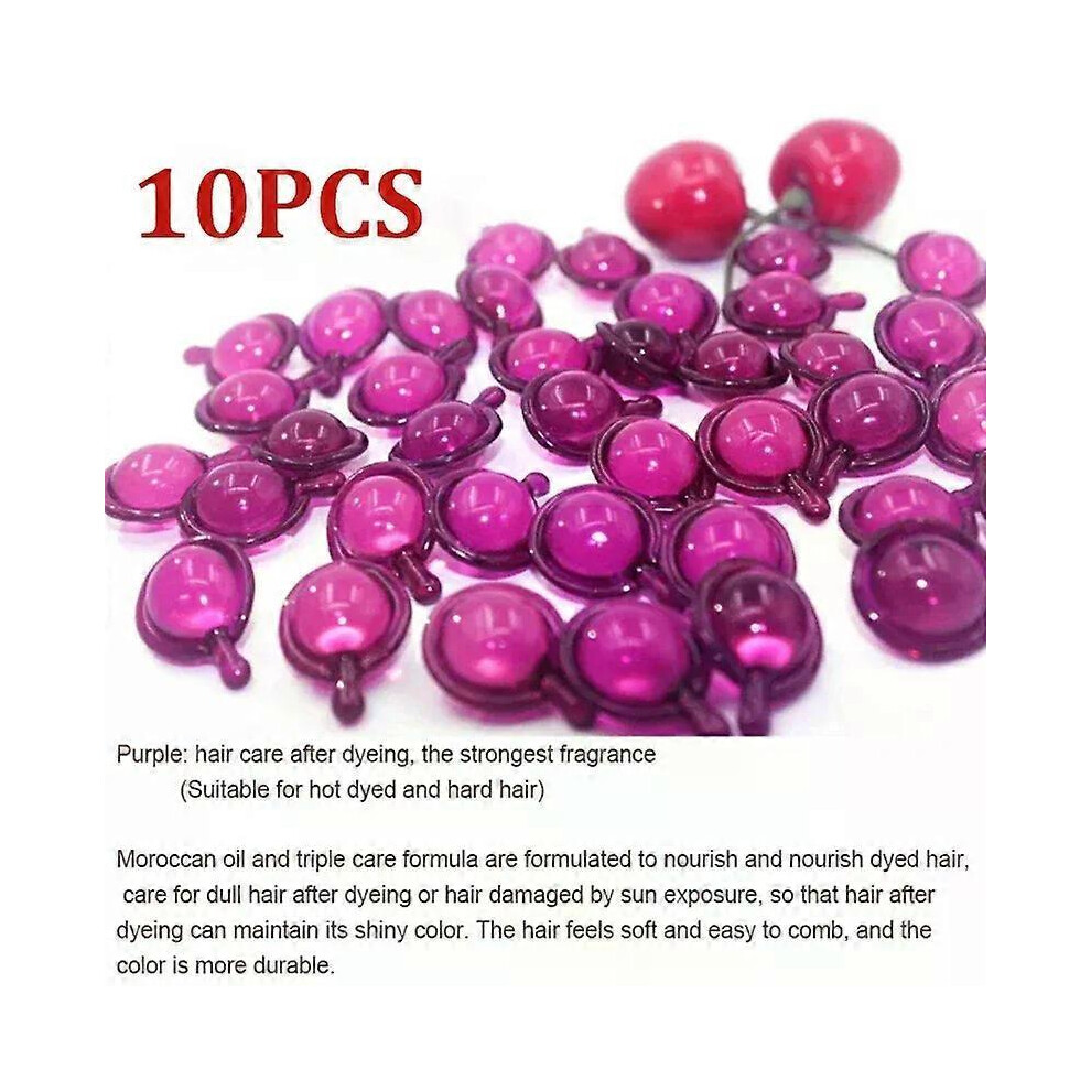(pueple  X10) Keratin Collagen Pro Hair Mask Repair Dry Split Ends Frizzy Damaged Deeply Moisturize Soft Smooth Shiny Women Hair Care Products