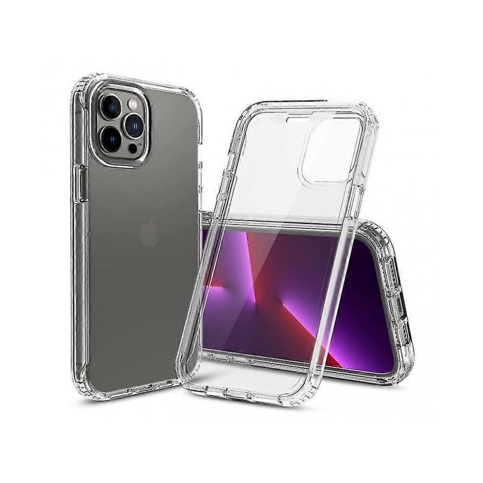 Full Body Phone Case For Built-In Screen Protector Cover For Iphone 13 Pro Max (Clear) 5004229700678