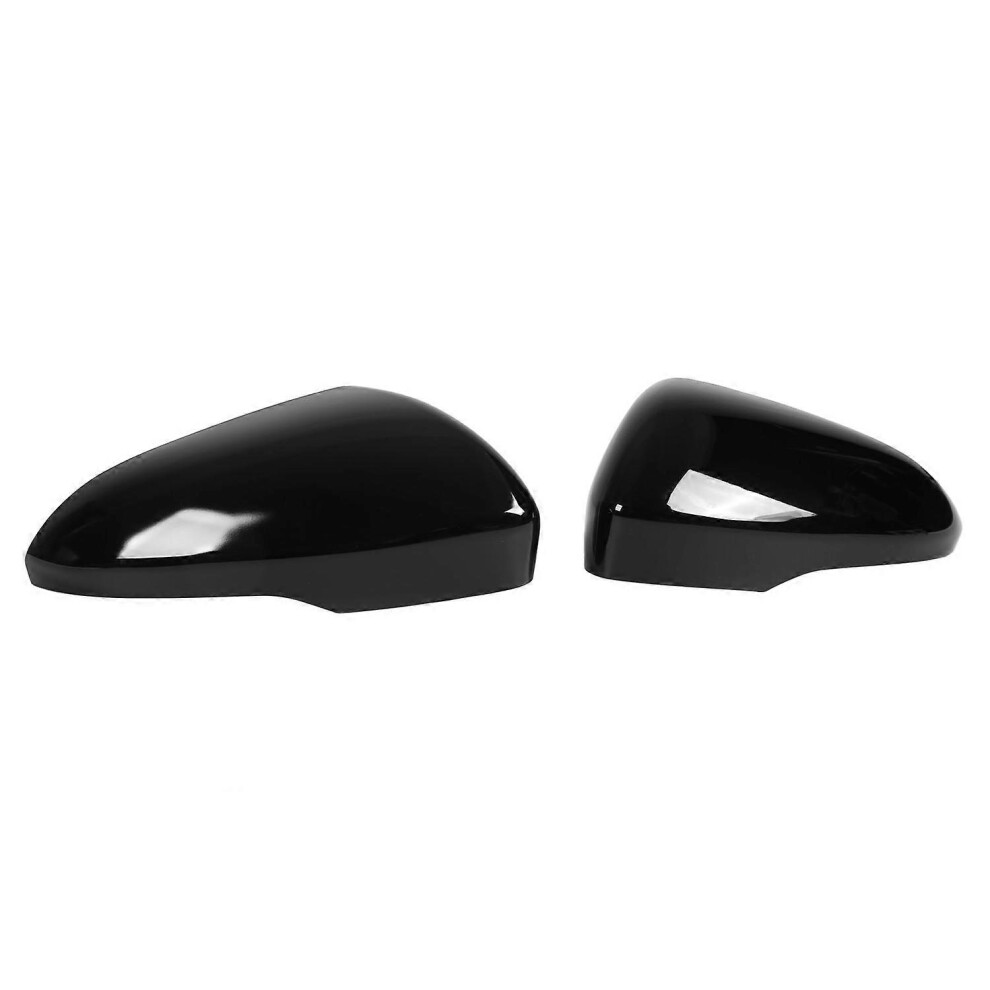 (As Show, One Size) 2 Pcs Car Rear View Mirror Cover Exterior Wing Mirror Protective Cap Replacement For Ford Fusion Glo 6909775607527