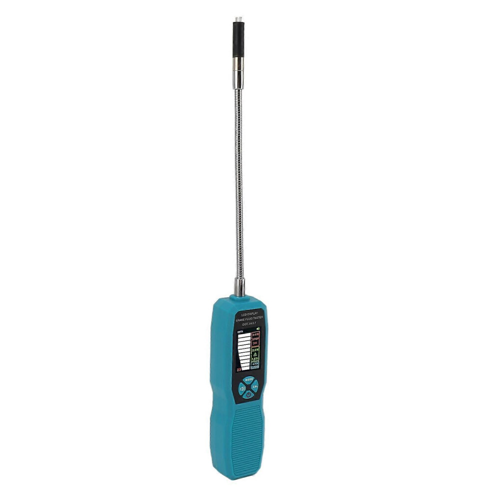 (As Show, One Size) Car Brake Fluid Tester Alarm Prompt Hydraulic Fluid Liquid Oil Moisture Analyzer With Lcd Screen For 6909775652619