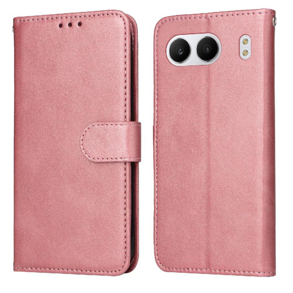 (Pink) Flip Case For Oneplus Nord 4 5G Card Slots Magnetic Closure Flip Cover Precise Cutouts Pink 764563397600