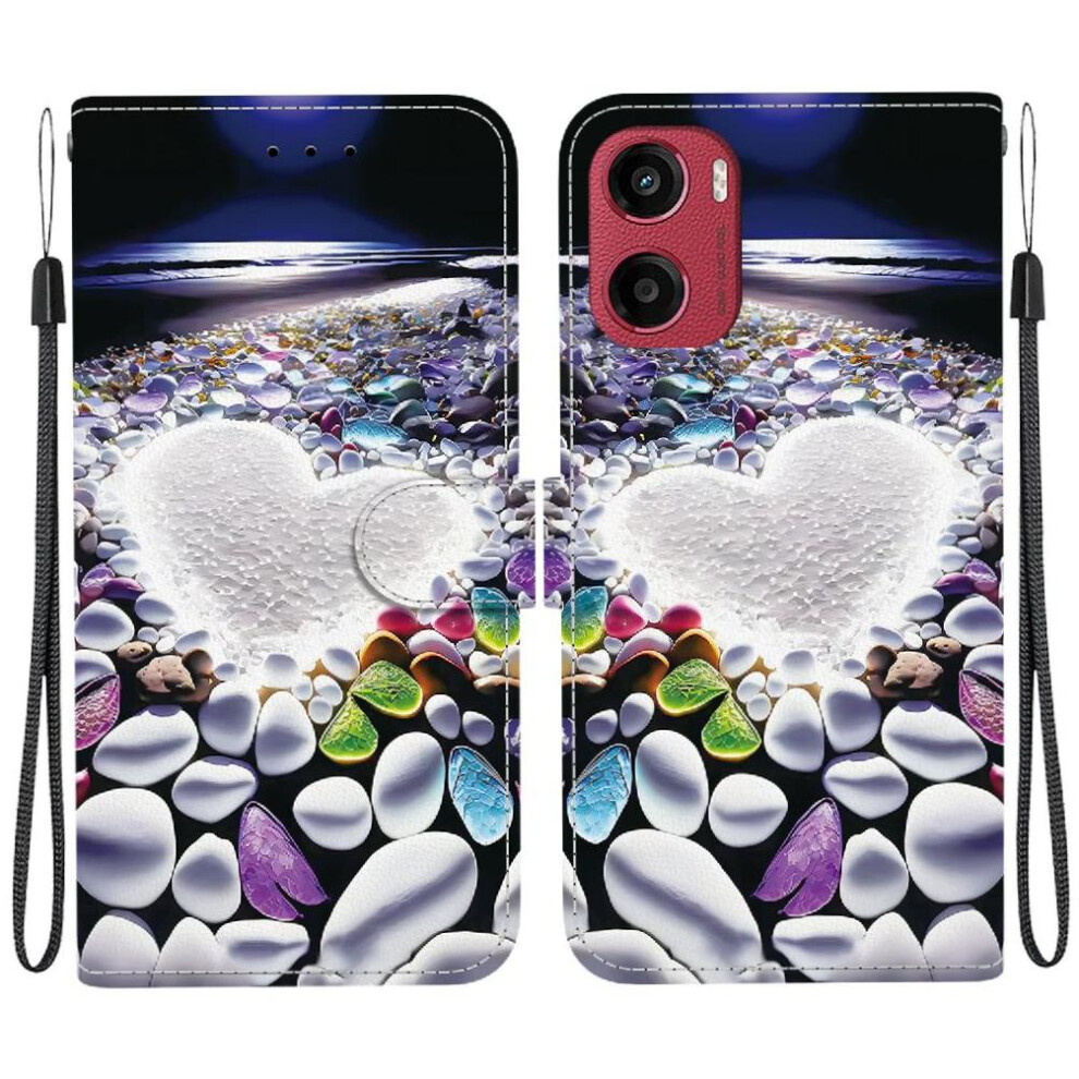 (C3 ) Case For Motorola Moto E15 Pu Leather Flip Leather Wallet Pattern Cover 764563397877