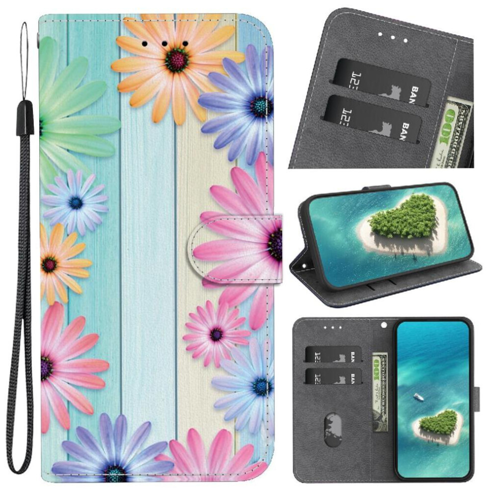 (C1 ) Case For Motorola Moto E15 Pu Leather Flip Leather Wallet Pattern Cover 764563397853