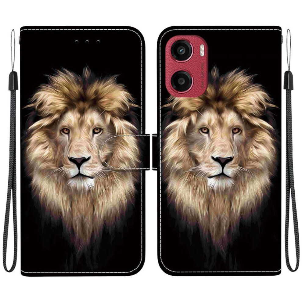 (C6) Case For Motorola Moto E15 Pu Leather Flip Leather Wallet Pattern Cover 764563397907