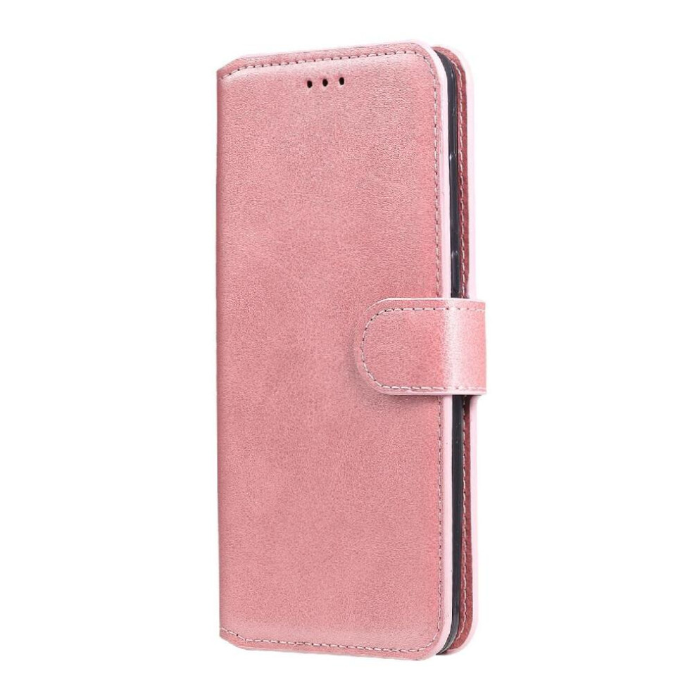 (Pink) Flip Case For Oneplus 8T Magnetic Closure Card Slots Precise Cutouts Flip Cover Pink 764563398300
