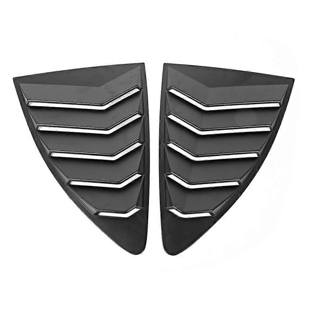 (As Show, One Size) 2Pcs Rear Window Louvers Spoiler Panel Fit For Toyota 86 Gt86 2013-2019 6909775597637