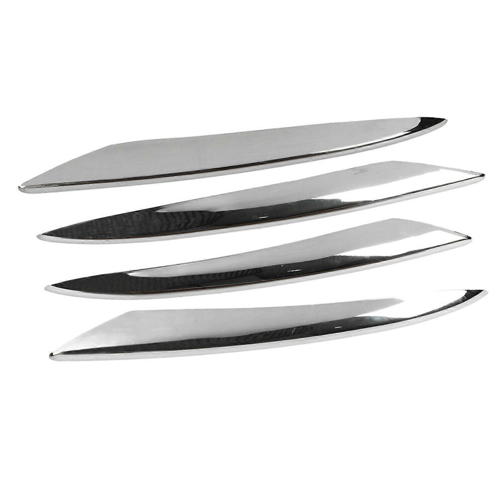 (As Show, One Size) 4Pcs Front Fog Lamp Strips Trim Sticker Replacement For MercedesâBenz E Class W213 Amg Line E43 6909775598658