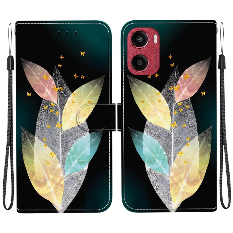 (C7 ) Flip Case For Motorola Moto G05 Card Slot Kickstand Wallet Pu Leather Card Slots Pattern Cover 764563399192