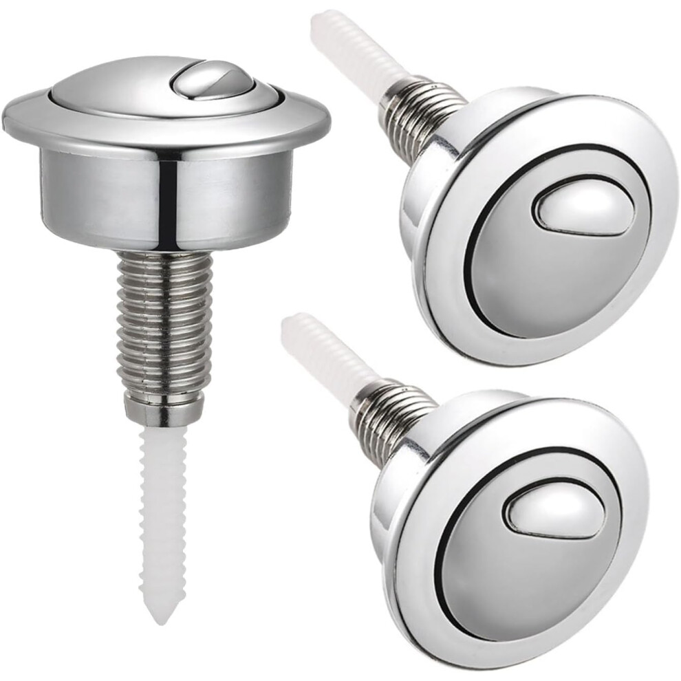 (3Stã¼Ck) 3 Piece Dual Flush Wc Sink Box Push Button For Siamp For Optima 49 Wc Push Button Dual Flush For Twyford Vitra 749691193171