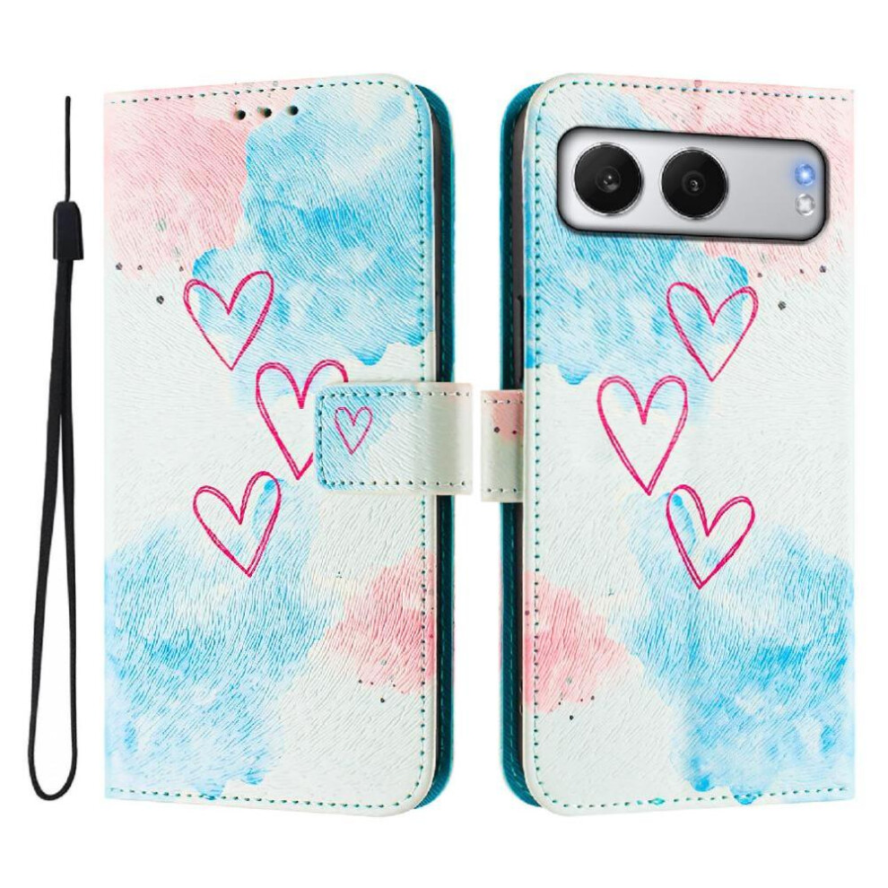 (C6) Case For Oneplus Nord 4 5G Pattern Magnetic Closure Wrist Strap Flip Leather Wallet 764563403349
