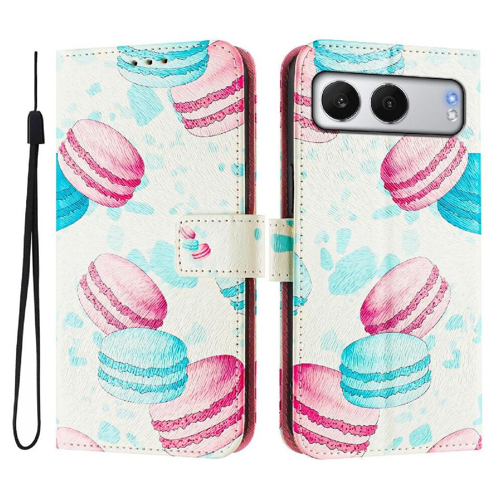 (C5 ) Case For Oneplus Nord 4 5G Pattern Magnetic Closure Wrist Strap Flip Leather Wallet 764563403332