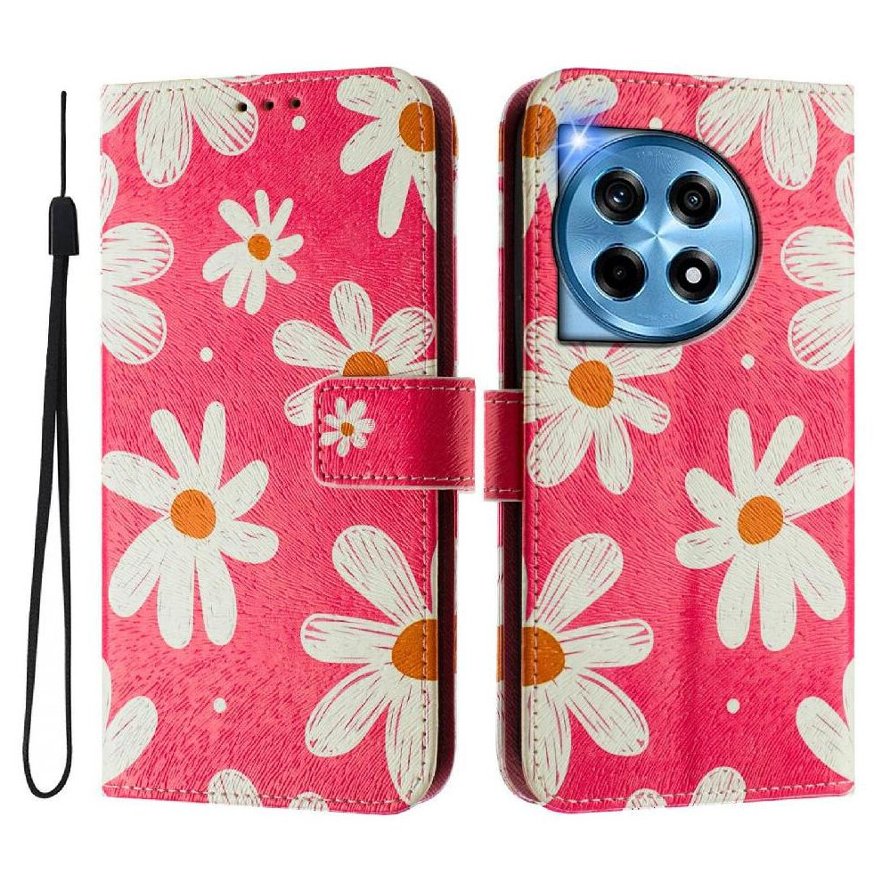(Ohter) Case For Oneplus Ace 3 5G Wrist Strap Flip Leather Wallet Pattern Magnetic Closure 764563403448