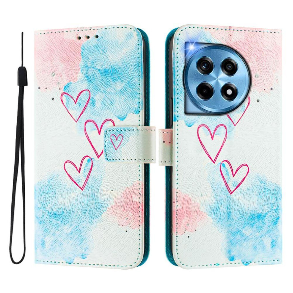 (C6) Case For Oneplus Ace 3 5G Wrist Strap Flip Leather Wallet Pattern Magnetic Closure 764563403462