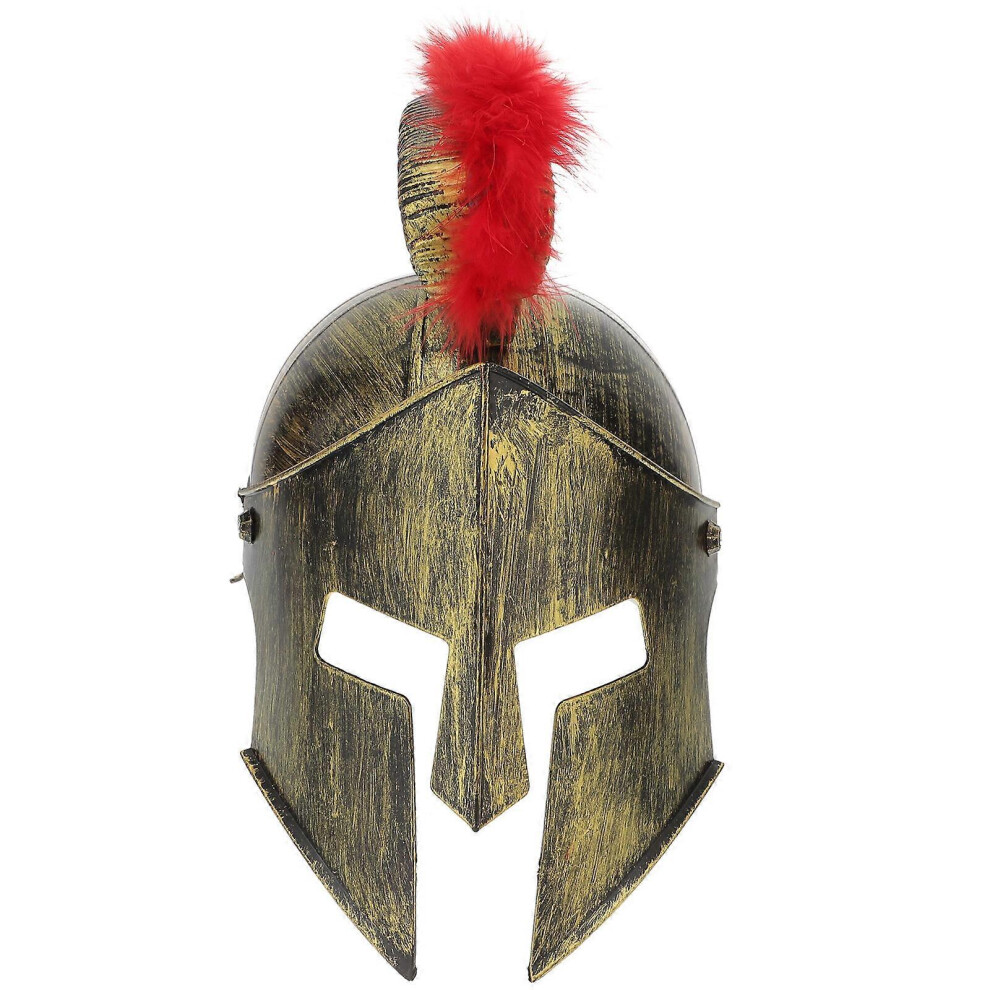 Kricely (As Show, One Size) 1Pc Warrior Helmet Costumes Hat Festival Party Hat Decoration Holiday Hat