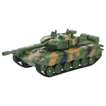 (As show, One size) Children Military Model Toy Emulation Tank Model Toy (Camouflage Green)