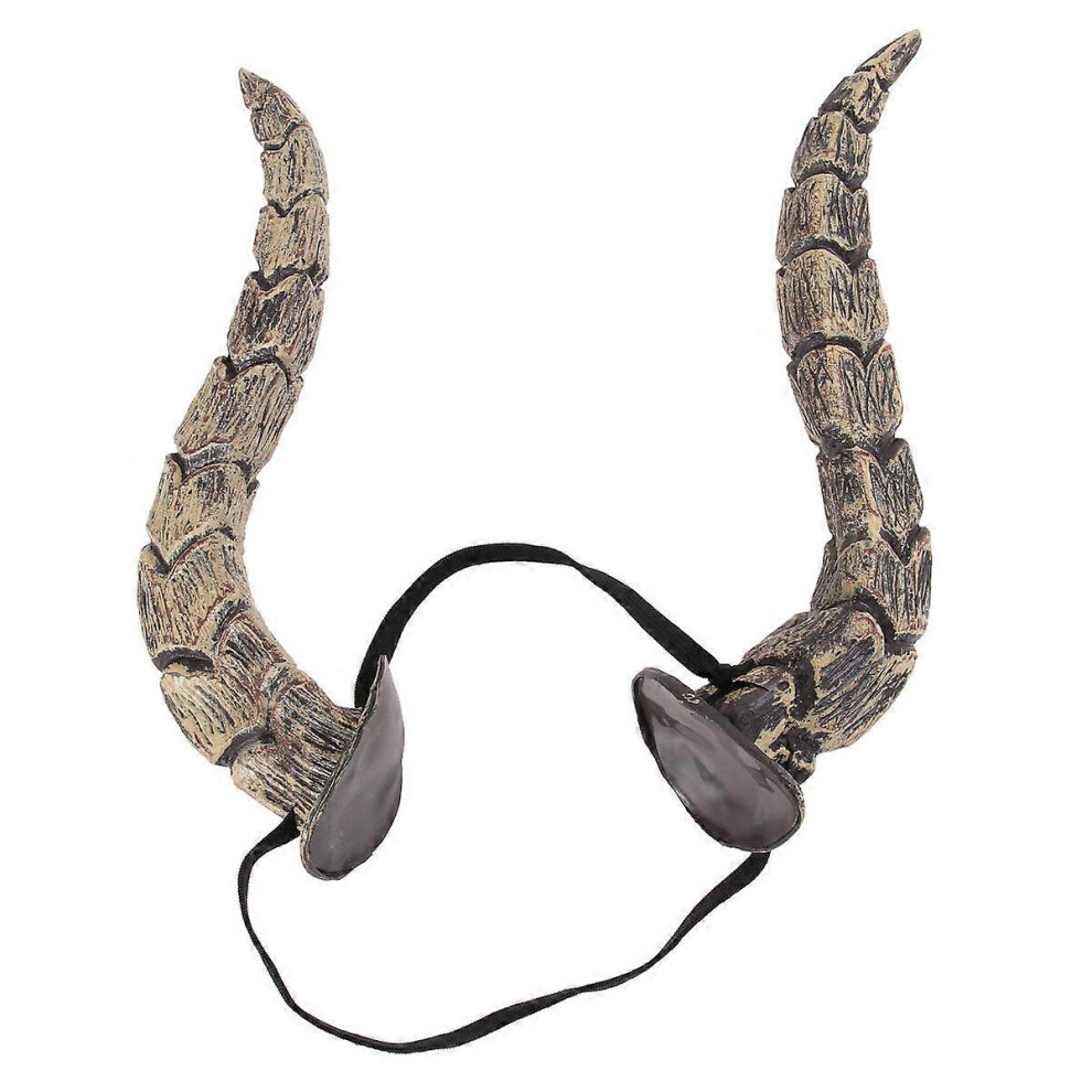 Kricely (As Show, One Size) Animal Simulation Horn Headband Headwear For Halloween Festival Dance Party Cosplay