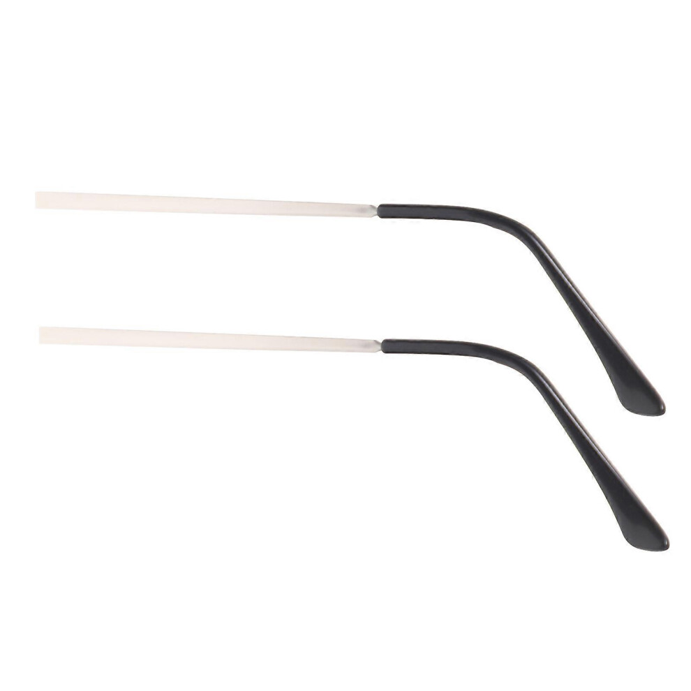 Kricely Silver (, One Size) 1 Pair Metal Glasses Replacement Temple Universal Eyeglasses Replacement Temple