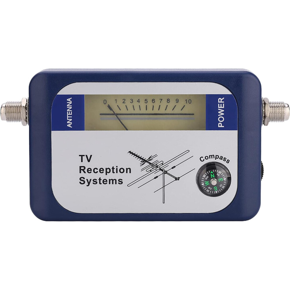 Digital Antenna Signal Finder Portable Detector Meter With Backlight For Tv Antenna Signal Strength Tv Signal Finder For External Satellite Antennas 749691193263