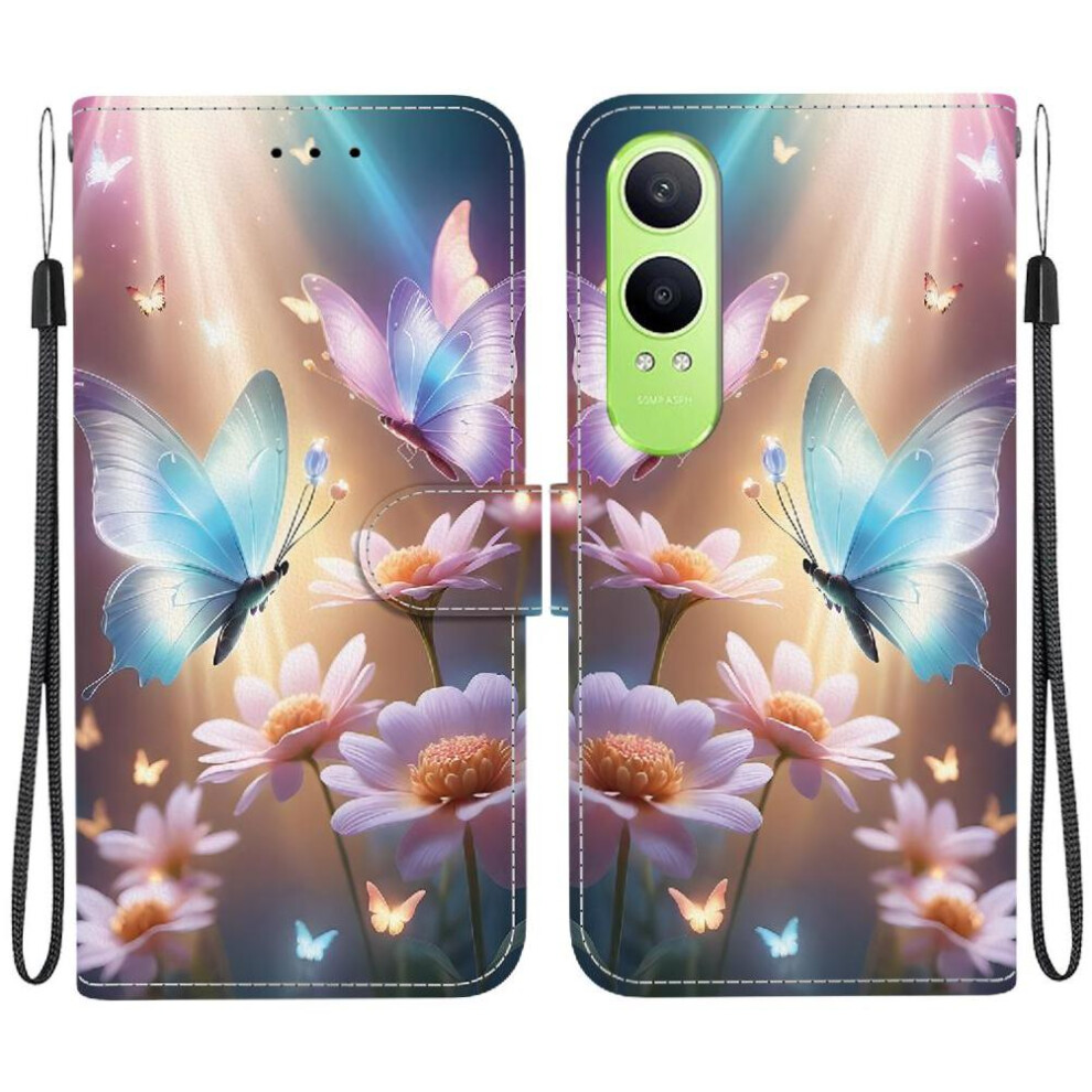 (C6) Compatible With Oneplus Nord Ce4 Lite 5G Case Pattern Cover Card Slots Card Slot Kickstand Pu Leather 764563406142