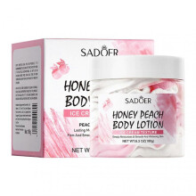 Peach Ice Cream Body Cream Ice cream Texture Body Whitening Lotion for Women Girls