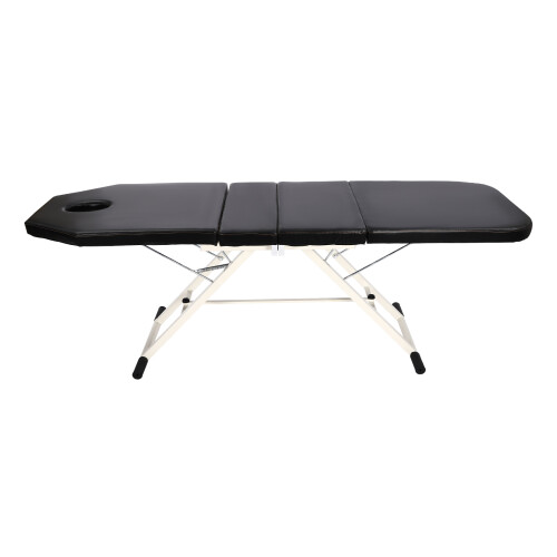 Black Massage Table Portable 3 Way Adjustable Folding Spa Beauty Bed