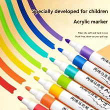12-80 Colores Set Acrylic Paint Art Mar