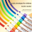 12-80 Colores Set Acrylic Paint Art Mar 1