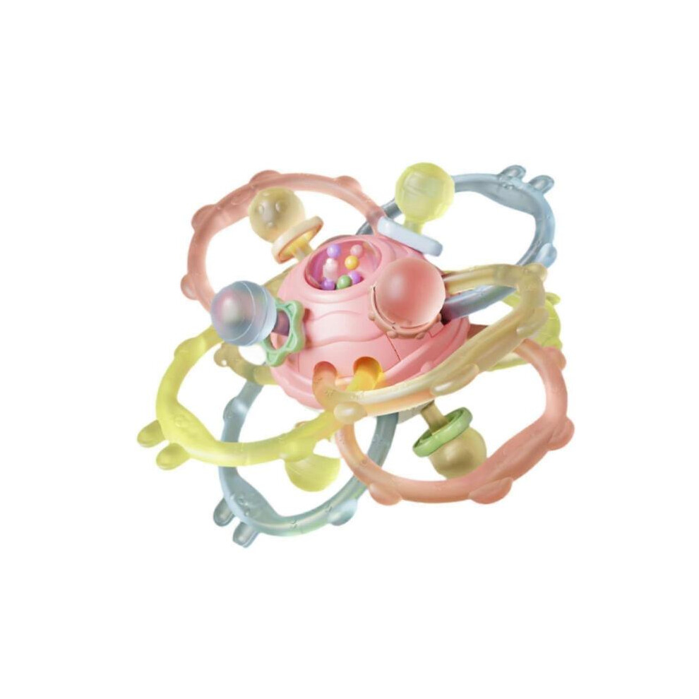 ( Ball) Teething Toy For Sensory Toy For Concentration Development Coordination Ball Pink
