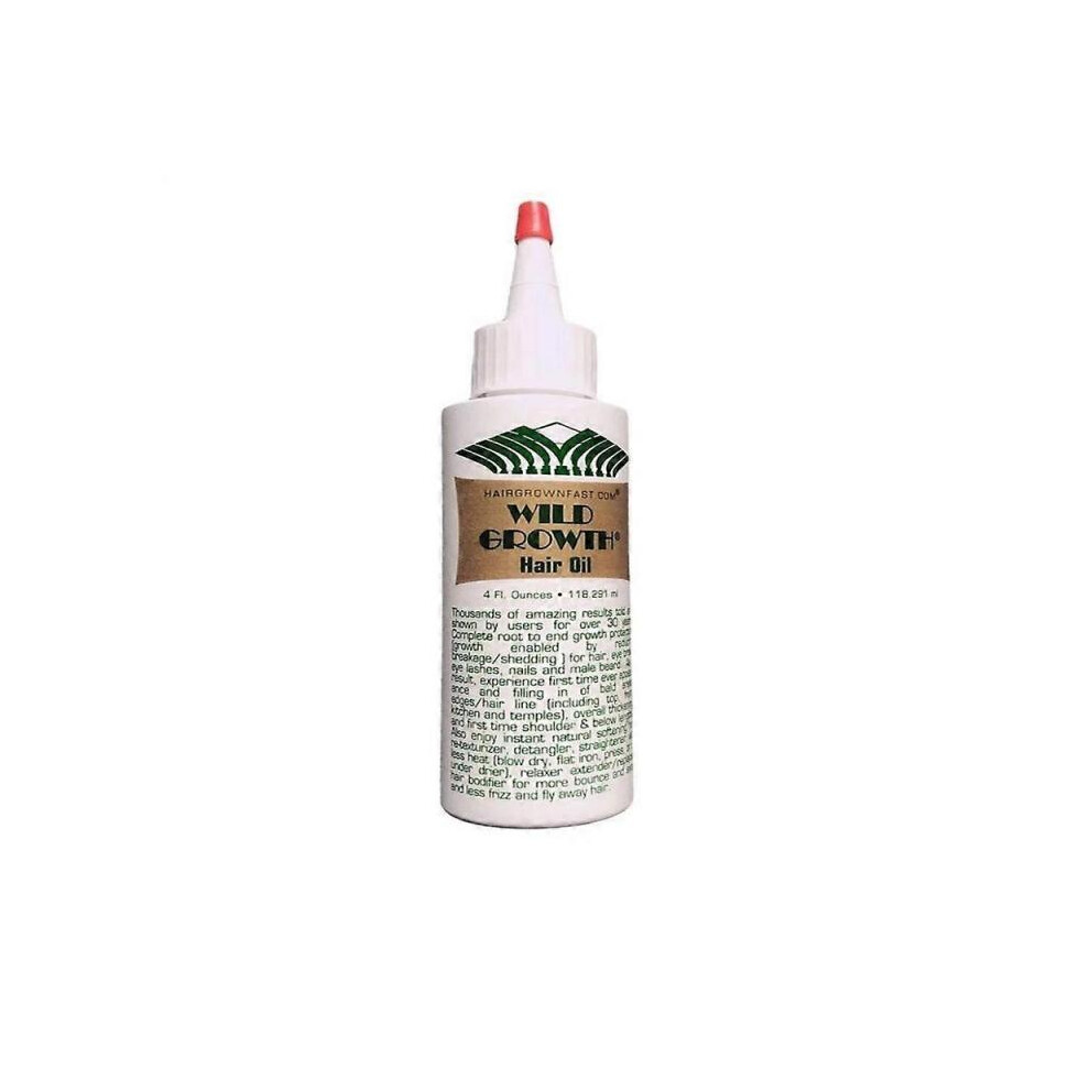 (Green) Wild Growth Hair Oil, Light Oil Moisturizer or Pack Hair Oil 4oz