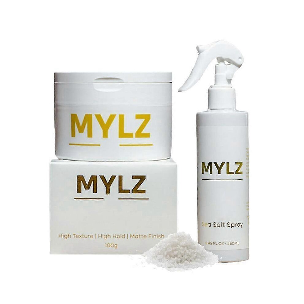 (100g+250ml) Mylz Sea Salt Spray，Mango Texture Spray, Mylz Sea Salt Spray for Men