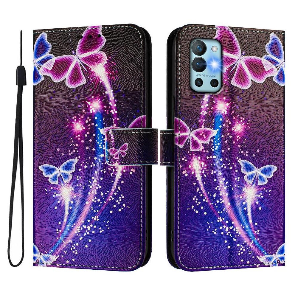 (C1 ) Compatible With Oneplus 8T Case Wallet Pu Leather With Credit Slot Pattern Flip Cover 764563409013