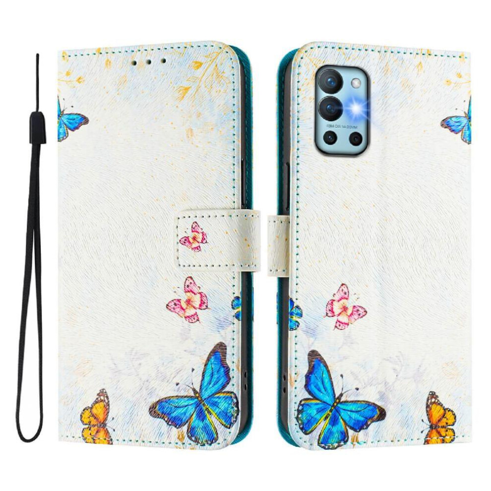 (Ohter) Compatible With Oneplus 8T Case Wallet Pu Leather With Credit Slot Pattern Flip Cover 764563409044
