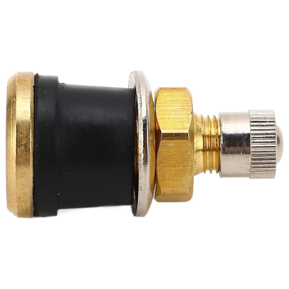 (As Show, One Size) 20Pcs 1Â1/8In Truck Tubeless Tyre Valve Stem Copper Stable Performance For Vans Trailers Rvs 0.625In 6909775569030