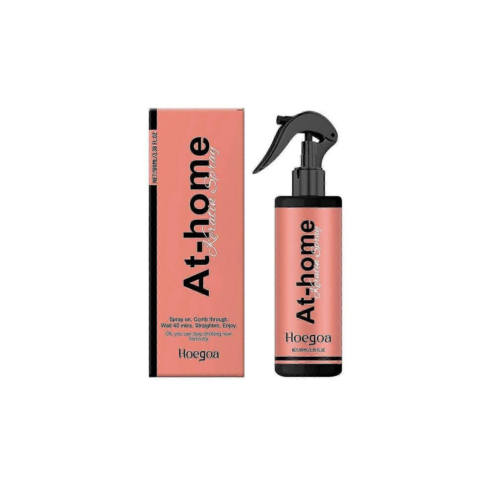 (2PCS) At-Home Keratin Hair Treatment  Deep Nourishment, Eliminates Frizz, Salon Results At Home, Safe for Colored & Treated Hair, 90-Day Lasting Resu