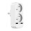 EU standard wall socket Mini Camera wall power strip, , travel ad 1