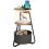 ELECWISH LED Side Table 2-Tier Storage Coffee End Table with Charging Station 2