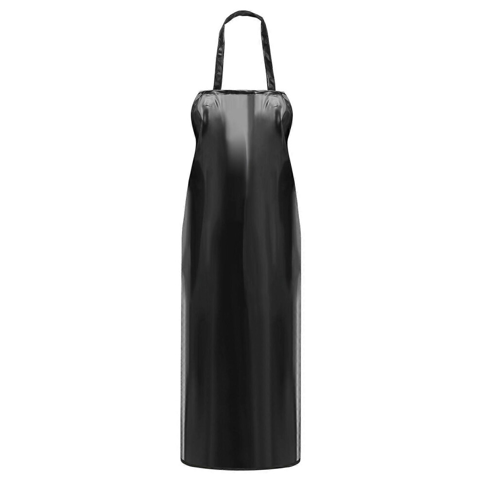 Photos - Potholder / Apron (As show, One size) Waterproof Unisex Heavy Duty Apron for Butchers Kitchen (Black Random Style)