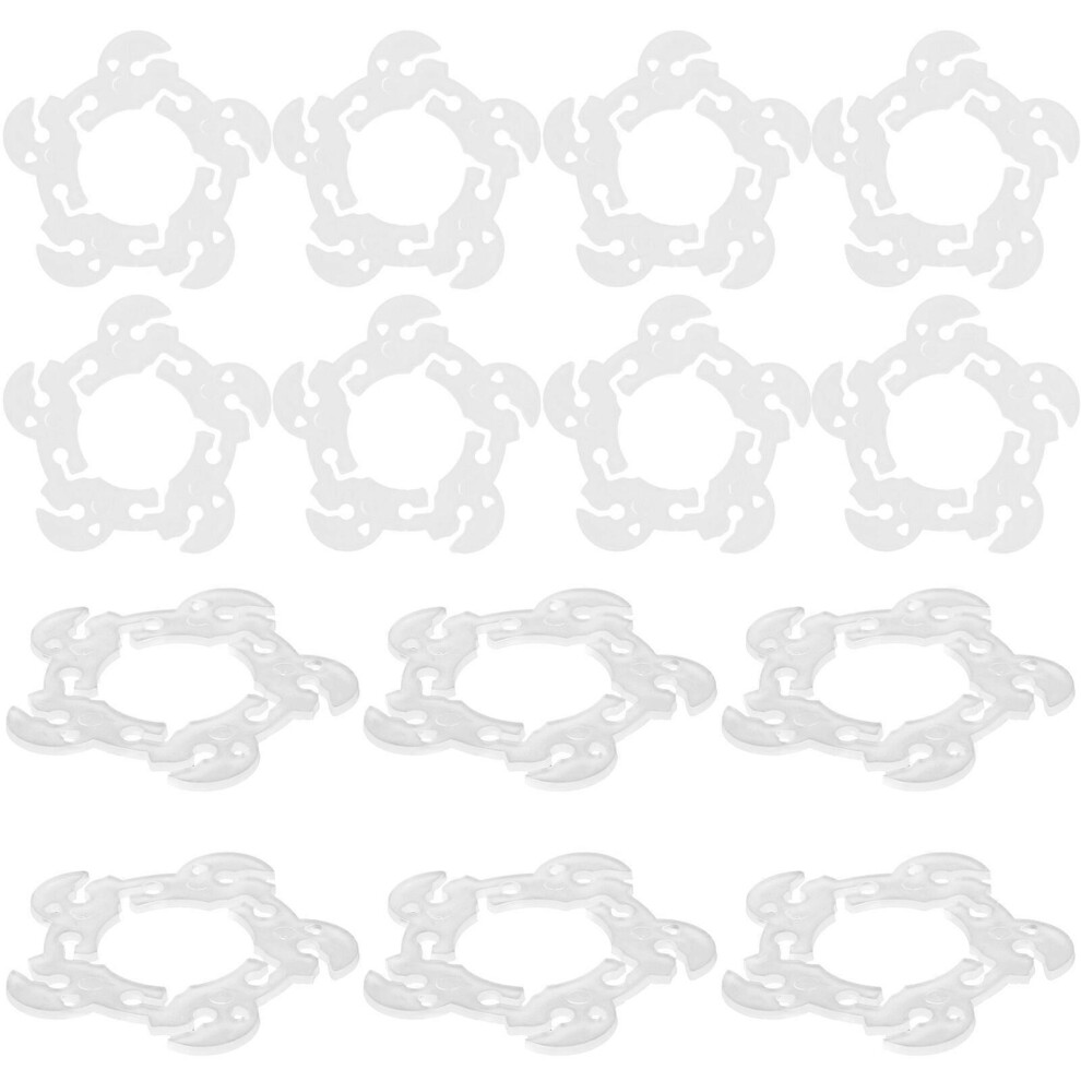 Kricely (As Show, One Size) 100Pcs Balloons Holder Balloons Clips Wedding Balloons Buckles Balloons Ties