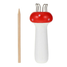(As show, One size) Mushroom Shaped Knitter French Knitter Handy Yarn Wool Knit Knitter for DIY