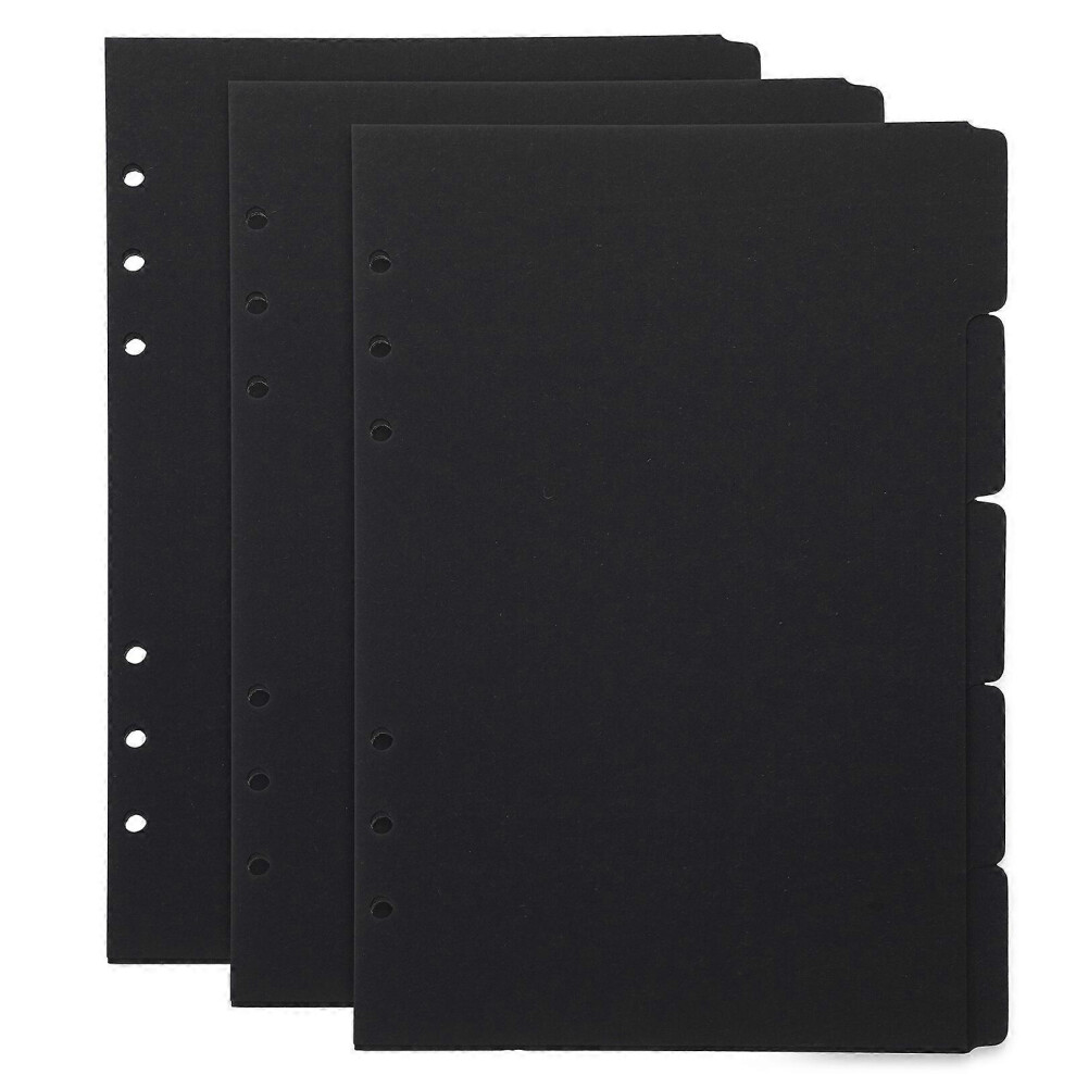 Kricely (As Show, One Size) 15Pcs Paper Binder Dividers Office Tab Dividers A5 Binder Dividers Classification Tab Dividers