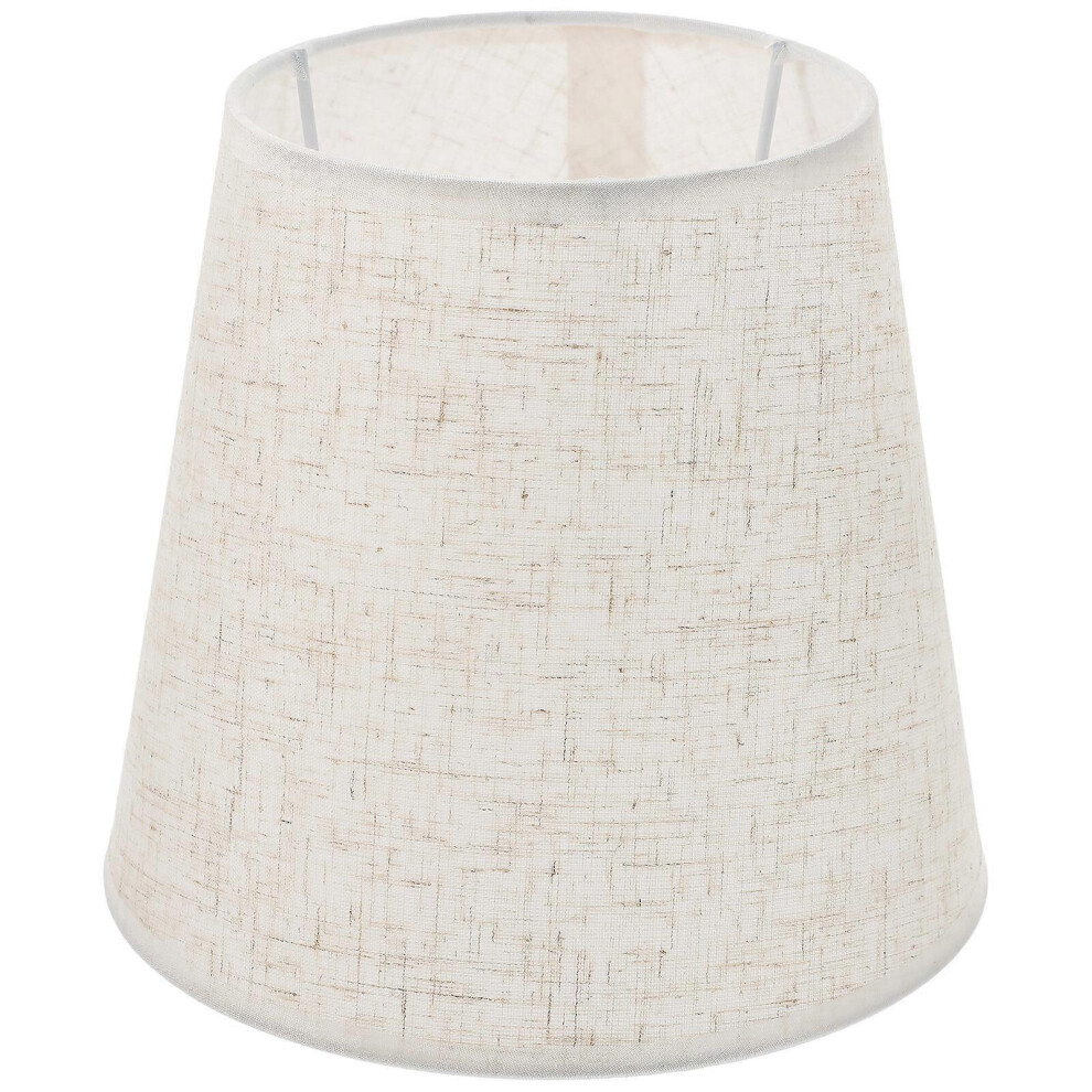 Kricely (As Show, One Size) Lamp Shade Fabric Lamp Cover Desk Lamp Shade Household Table Lamp Cover(E27) Light