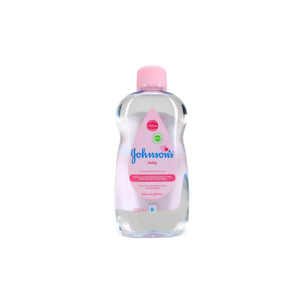 6 x Johnson's Baby Oil 500ml