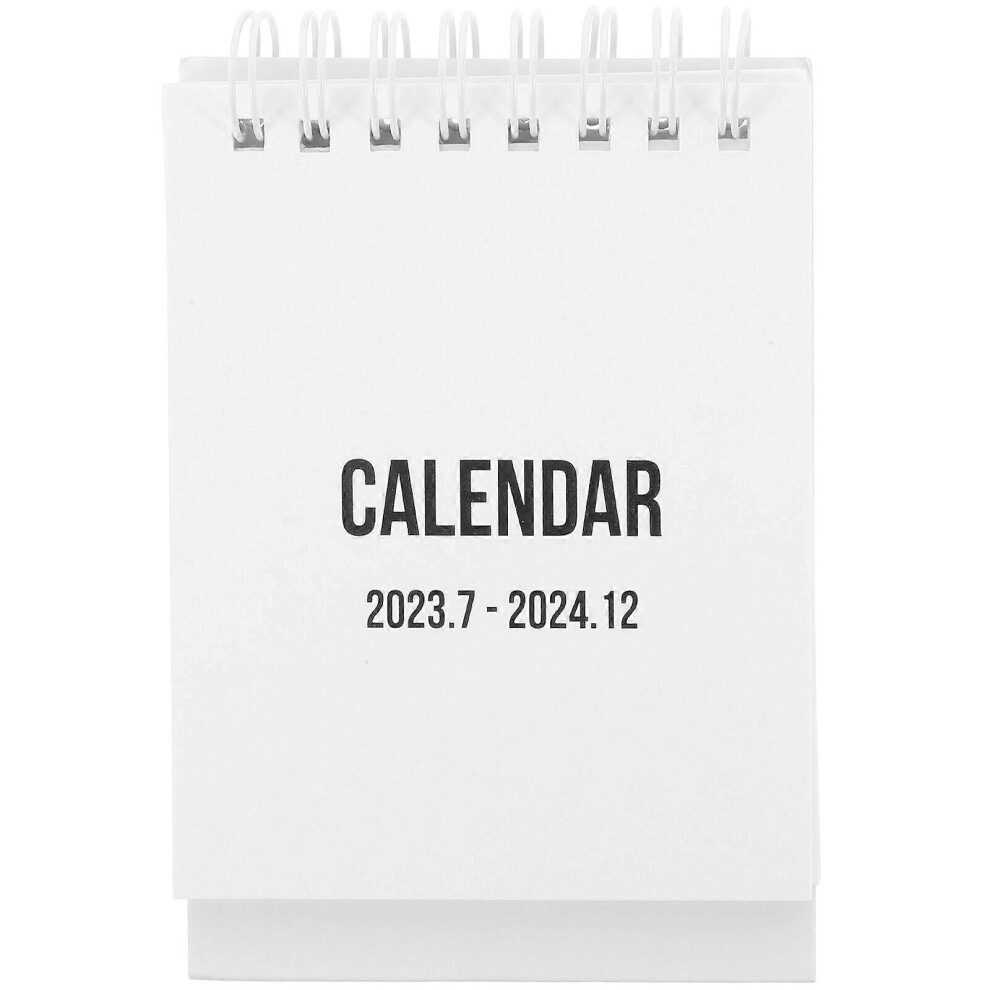 Kricely (As Show, One Size) Office Desk Calendar Small 2023 2024 Calendar Office Table Calendar Binding Calendar