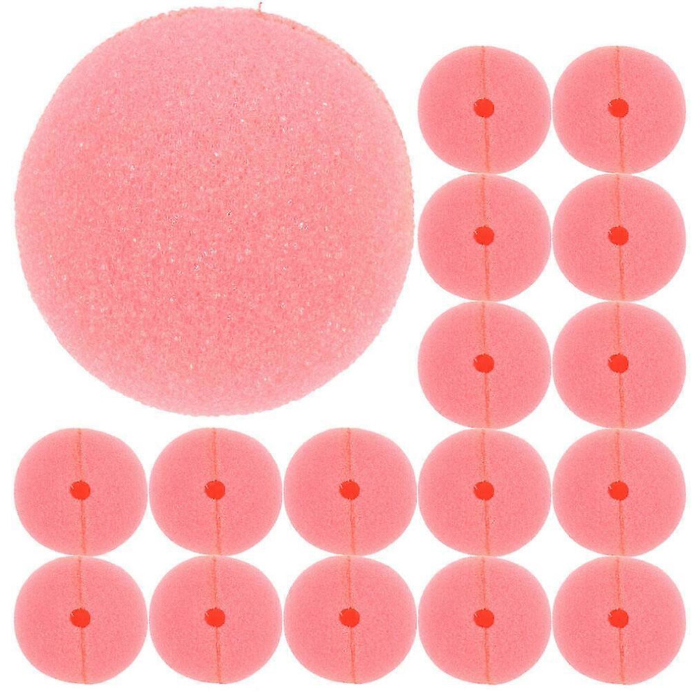 Kricely (As Show, One Size) 40Pcs Cosplay Clown Nose Props Decorative Clown Noses Adorable Sponge Noses