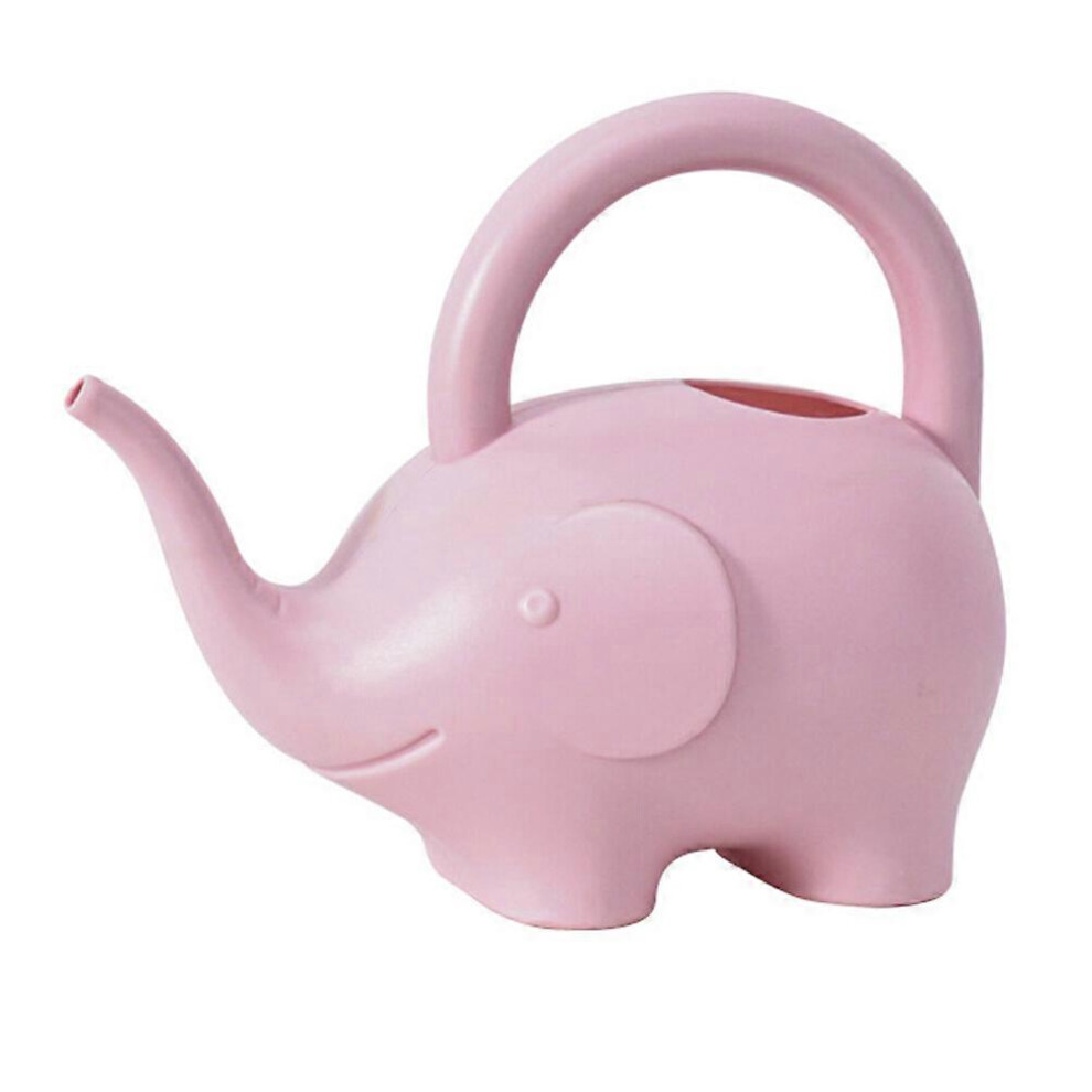 Kricely (As Show, One Size) Plastic Elephant Watering Can Lightweight Lovely Garden Plants Watering Can