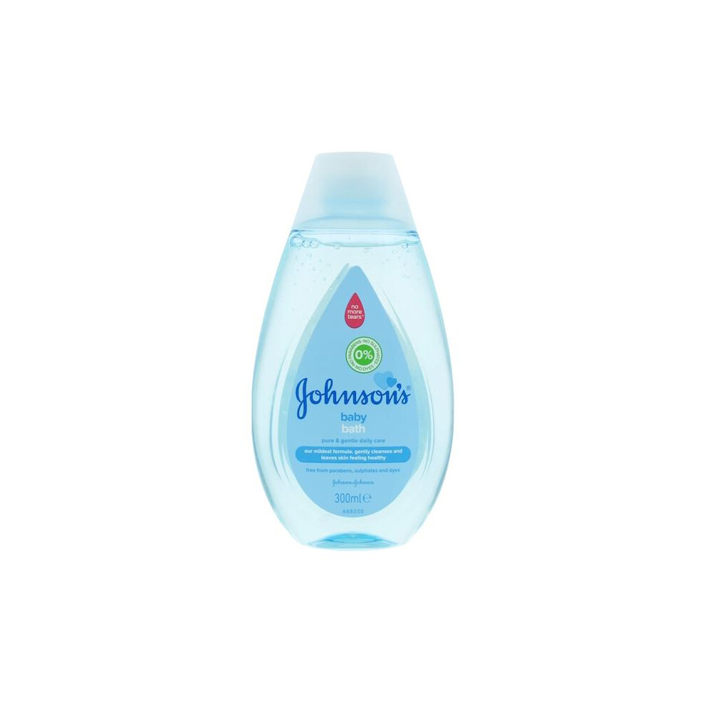 6 x Johnson's Baby Bath 300ml