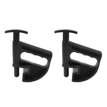 (As show, One size) 2pcs Tire Changer Bead Clamp Drop Center Tool ABS Metal Universal for Auto Wheels