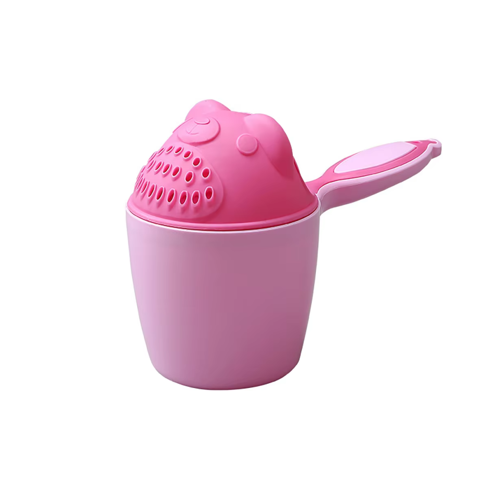 Cute Cartoon Baby Bath Caps Toddle Shampoo Cup Children Unbranaded