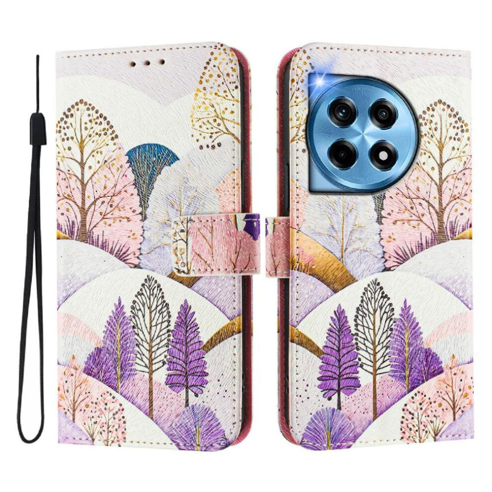 (C6) Case For Oneplus 12R 5G Flip Pu Leather Card Holder Wallet Cover Pattern With Credit Slot 764563421909
